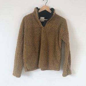 Thread & Supply Sherpa pullover sweater